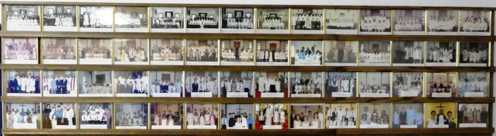 Previous Confirmation Class photos at St. John's Lutheran Church